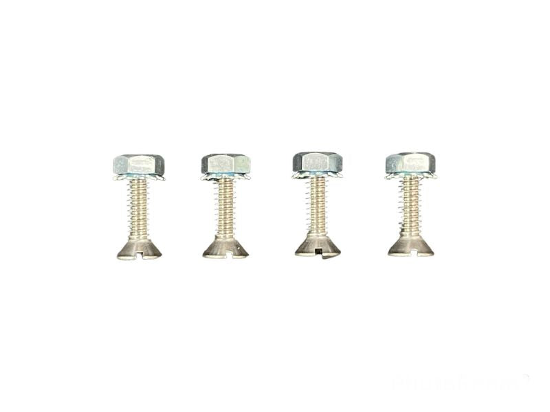 TOP OF FRONT FENDER NUT AND BOLT KIT - 32 PASSENGER STAINLESS 8 PIECES