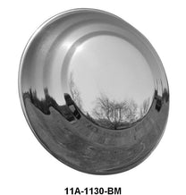 STAINLESS BABY MOON HUB CAP - 40-48 PASSENGER, 40-56 PICKUP