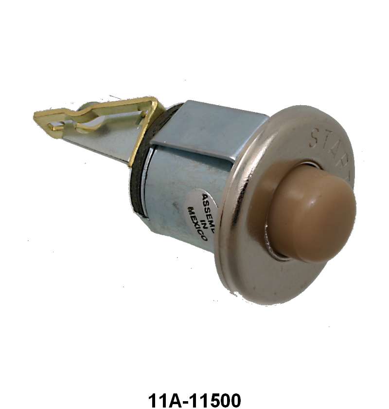 ORIGINAL STYLE STARTER BUTTON - 41 PASSENGER W/TAN CENTER
