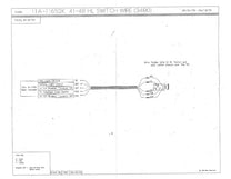 HEADLIGHT SWITCH WIRES - 41-EARLY,  47 PASSENGER, MERCURY 41-47