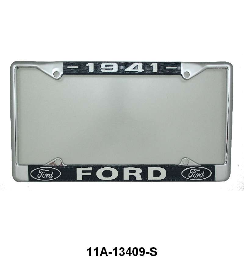 LICENSE PLATE FRAME 'FORD' - 41 PASS/PICKUP