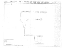 ACCESSORY TRUNK LIGHT SOCKET WIRE - 42-48 PASSENGER