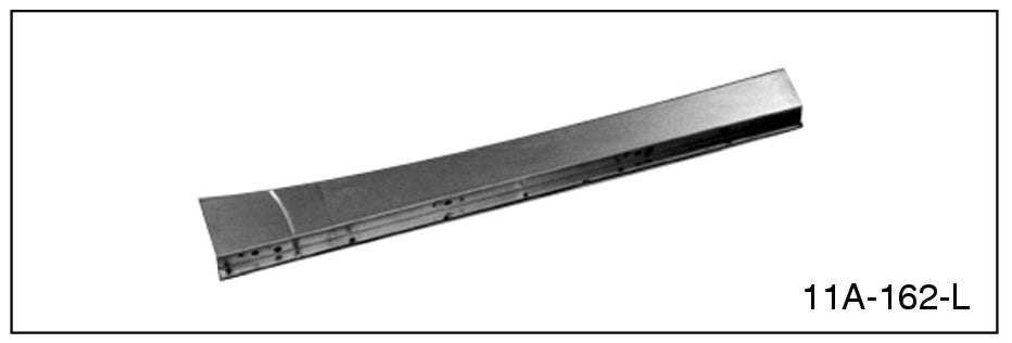 CENTER ROCKER BOX ASSEMBLY - 41-48 CPE/CONV/2DR SDN LEFT HAND