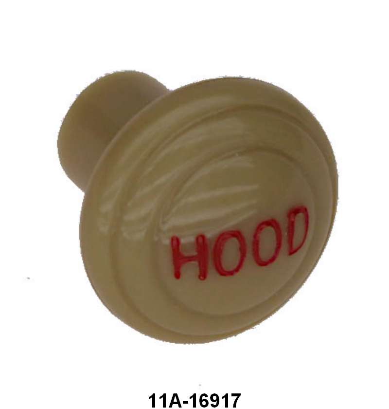 HOOD PULL CABLE KNOB - 41 PASSENGER TAN