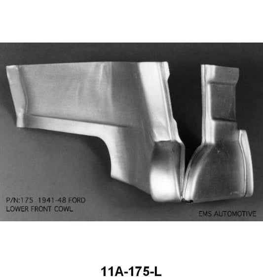 LOWER COWL PATCH PANEL - 41-48 PASSENGER LEFT HAND