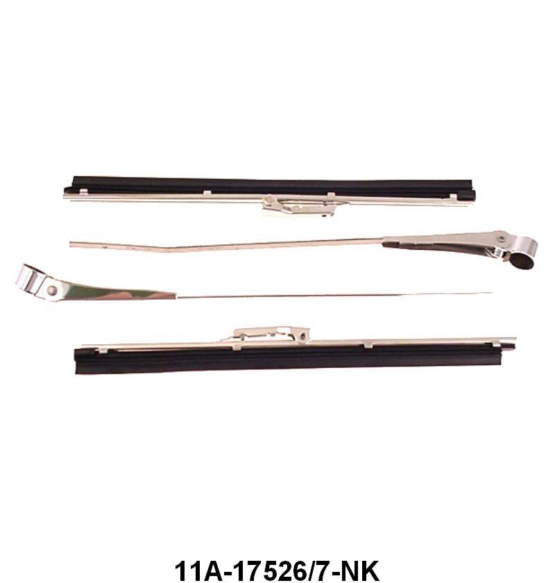 "HOT ROD" WIPER ARMS AND BLADES - 41-48 PASS/MERC
