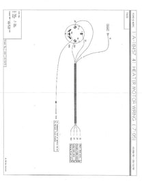 HEATER SWITCH TO HEATER MOTOR WIRE - 41 PASS/MERC
