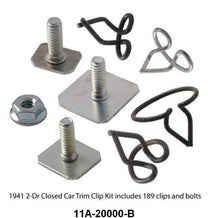 TRIM CLIP KIT - 41 COUPE AND 2 DOOR SEDAN