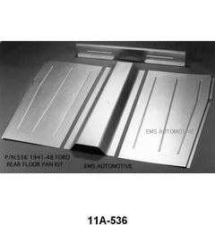 REAR FLOOR PAN KIT - 41-48 PASSENGER/MERCURY