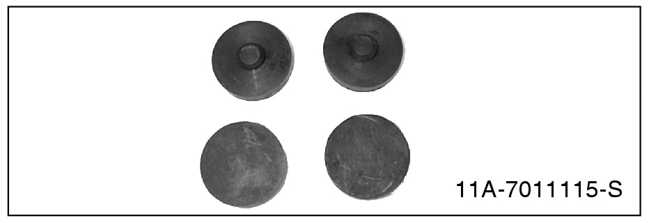 RUBBER FLOOR PLUGS FOR FLOOR BOARD - 41-48 PASS/MERC