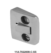 DOOR STRIKER - 41-48 PASS/MERC EXCEPT WAGON  STAINLESS