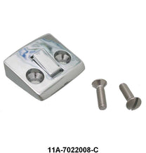 DOOR STRIKER - 41-48 PASS/MERC EXCEPT WAGON CHROME