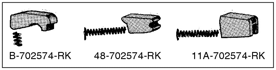 FEMALE DOVETAIL KIT - 41-48 PASS & MERCURY (EX-WAGON) 42-52 PU