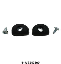 TRUNK LID BUMPERS - 41-48 COUPE, CONVERTIBLE