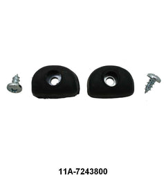 TRUNK LID BUMPERS - 41-48 COUPE, CONVERTIBLE