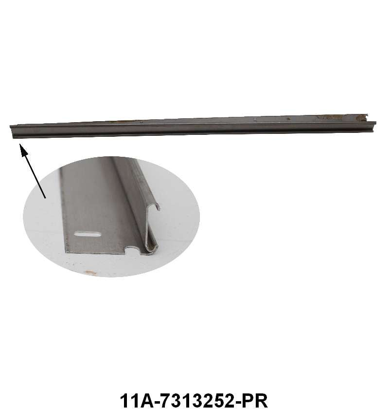 LOWER DOOR SEAL RETAINER - 41-48 4DR SDN REAR