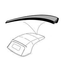 CONVERTIBLE HEADER BOW SEAL - 41-48 CONV MOUNTS TO HEADER BOW