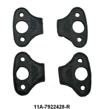 OUTSIDE DOOR HANDLE PADS - 41-48 FORD/MERC WAGON, SET OF 4