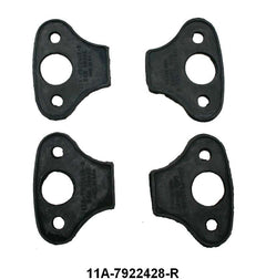 OUTSIDE DOOR HANDLE PADS - 41-48 FORD/MERC WAGON, SET OF 4