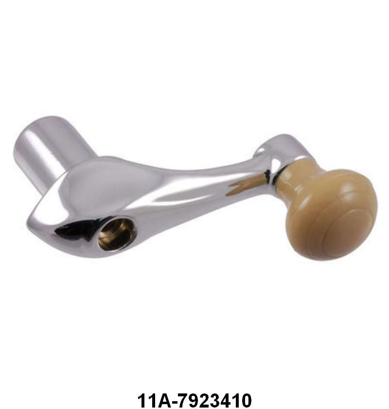 QUARTER WINDOW HANDLE - 41 WAGON W/TAN KNOB