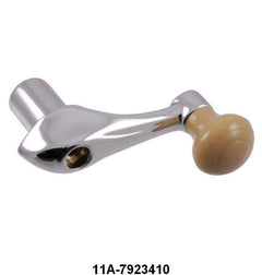 QUARTER WINDOW HANDLE - 41 WAGON W/TAN KNOB
