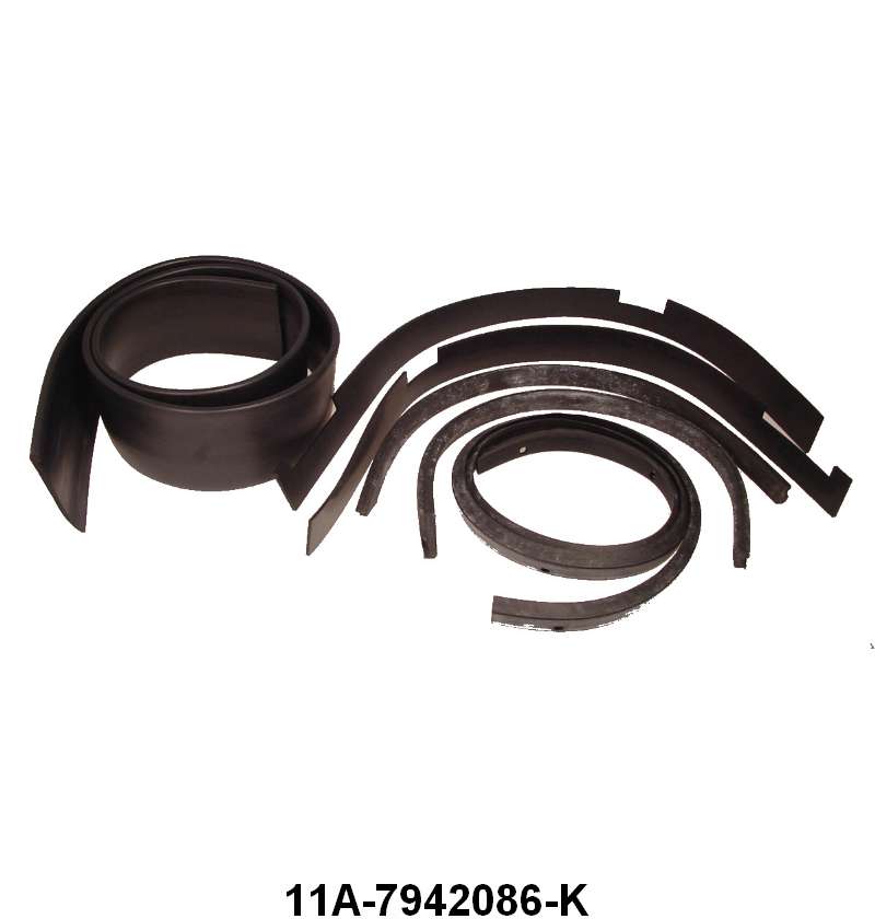 TAILGATE AND REAR LIFT WINDOW SEAL KIT - 41-48 FORD/MERC WAGON