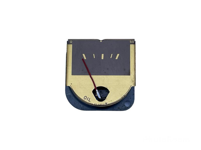 N.O.S. OIL GAUGE - 41 PASSENGER W/RED NEEDLE