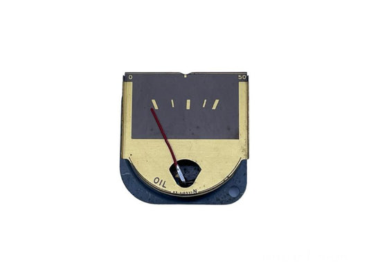 N.O.S. OIL GAUGE - 41 PASSENGER W/RED NEEDLE