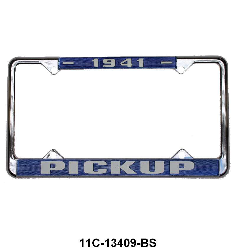 LICENSE PLATE FRAME 'PICKUP' - 41 PICKUP