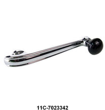 WINDOW CRANK - 41-47 PICKUP CHROME WITH BLACK KNOB