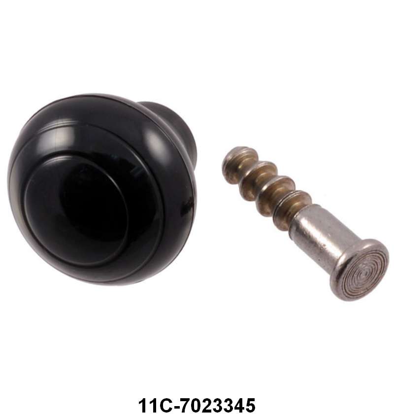 WINDOW CRANK KNOB - 41-47 PICKUP, BLACK