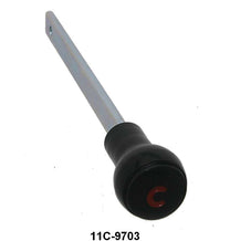 CHOKE CABLE/ROD KNOB - 41-47 PICKUP BLACK