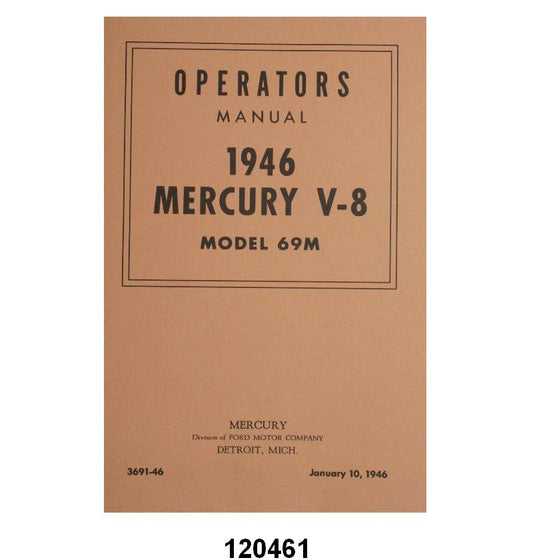 OWNERS MANUAL - 46 MERCURY