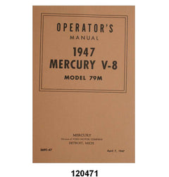 OWNERS MANUAL - 47 MERCURY