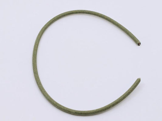 CLOTH COVERED 14 GAUGE WIRE - GREEN