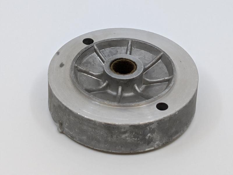 STARTER REAR END PLATE WITH BUSHING - 32-53 PASS/MERC/PU