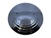 STAINLES HUB CAP - 32-35 PASS/PICKUP SMOOTH WITH THREE RIDGES