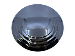 STAINLES HUB CAP - 32-35 PASS/PICKUP SMOOTH WITH THREE RIDGES