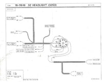 HEADLIGHT & TAIL LIGHT WIRING HARNESS - 32 PASS WITH COWL LIGHTS