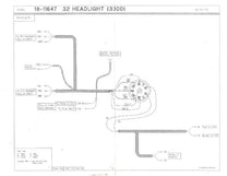 HEADLIGHT & TAIL LIGHT WIRING HARNESS - 32 PASS/PICKUP W/O COWL LIGHTS