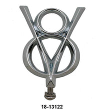 HEADLIGHT BAR EMBLEM - 32 PASS/PICKUP "V-8"