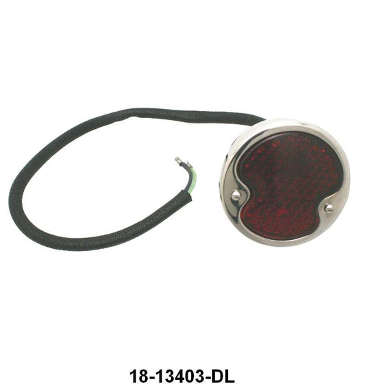 STAINLESS TAIL LIGHT ASSEMBLY - 32 PASS LH