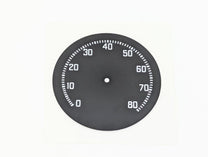 SPEEDOMETER FACE DECAL - 32 PASS, 32-34 PICKUP 80 MPH