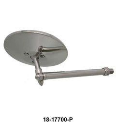 WINDSHIELD POST MIRROR - 32 ROADSTER/PHAETON, STAINLESS