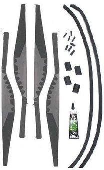 STAINLESS WINDOW CHANNEL KIT - 33 3-WINDOW COUPE