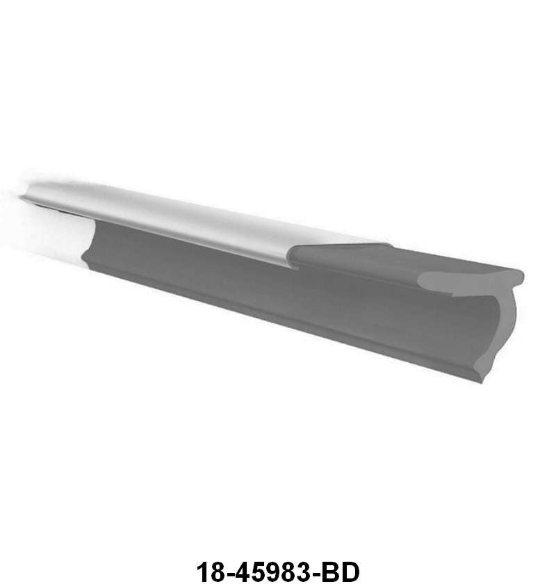 CONVERTIBLE TOP TO DOOR GLASS SEAL - 32-39 CONV "DRAKE"