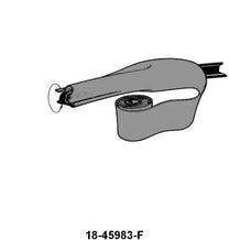 ADHESIVE BACKED FELT FOR CONVERTIBLE TOP SEAL - 32-48 CONV