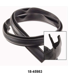 CONVERTIBLE TOP TO DOOR GLASS SEAL - 32-39 CABRIOLET,CONV, CONV SEDAN