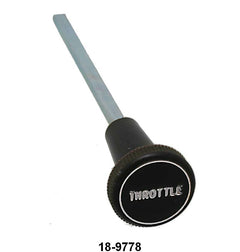 THROTTLE CABLE/ROD KNOB - 32-33 PASS, 32-34 PICKUP MAHOGANY