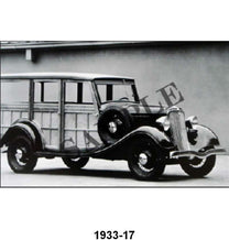 BLACK AND WHITE PICTURES - 33 STATION WAGON